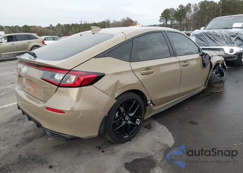 2025 Honda Civic Sedan Sport from USA, damaged, VIN 19XFL2H83SE008434